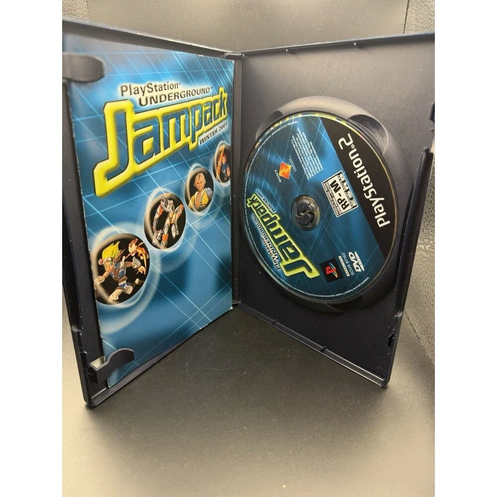 Sony PlayStation Underground Jampack Winter 2001 PS2 Demo Manual NTSC-U/C